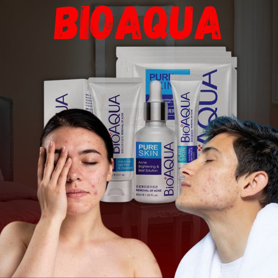 KIT DE CREMA PARA EL CUIDADO DEL ROSTRO ANTIACNE BIOAQUA